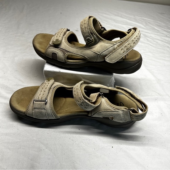 OKAB WOMENS MADISON SLIDE SANDAL black with leopard Bows size medium - Picture 8 of 9